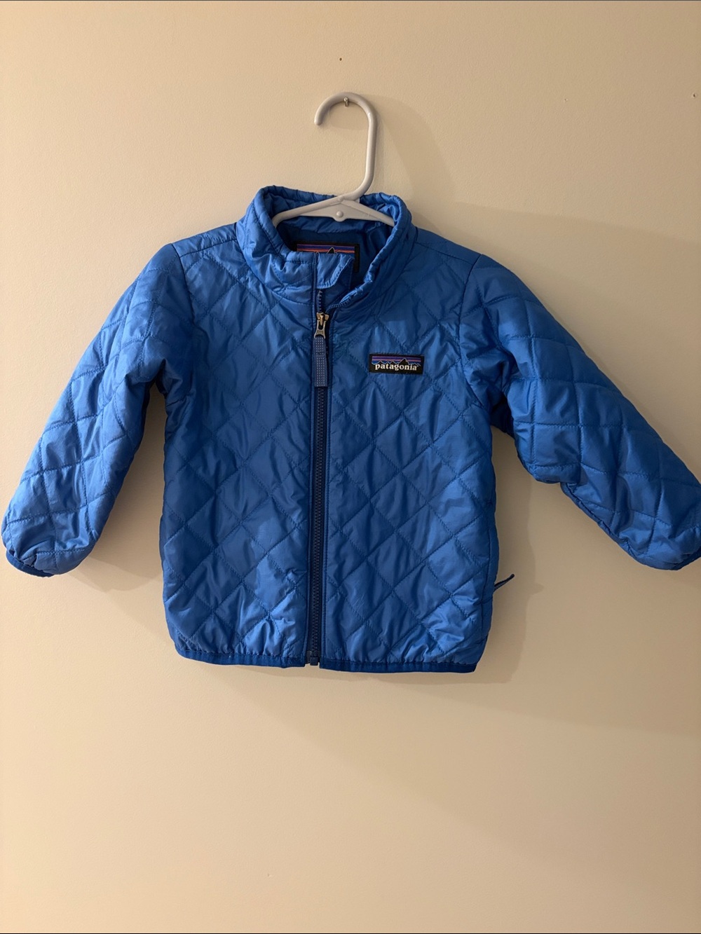 Patagonia 12-18 month Blue Quilted Lightweight Puffer Jacket
